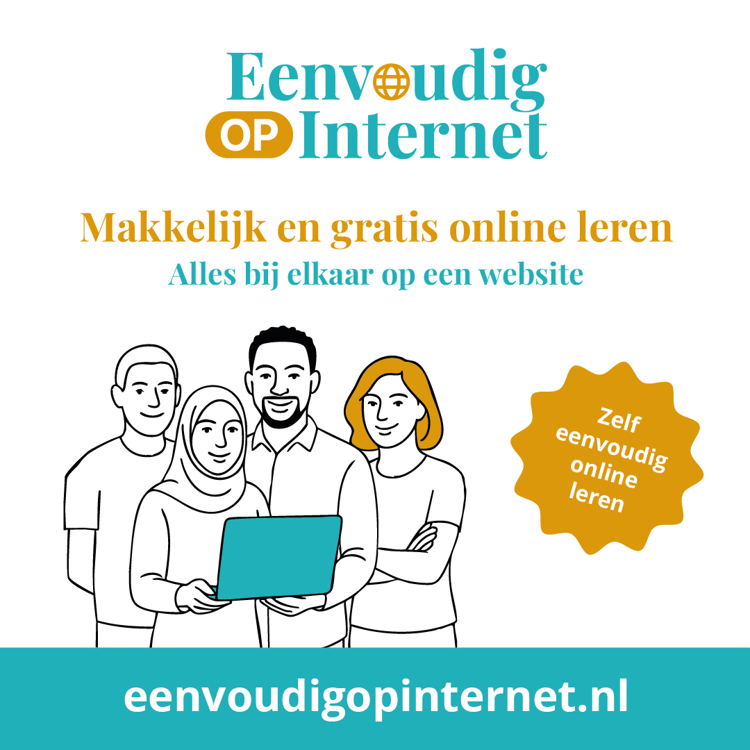 Eenvoudig op internet!